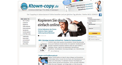 Desktop Screenshot of ktown-copy.de